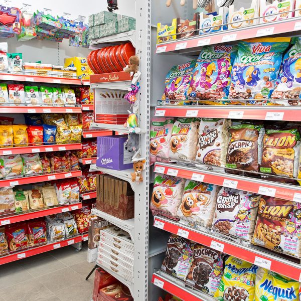Accesorii rafturi comerciale galerie foto