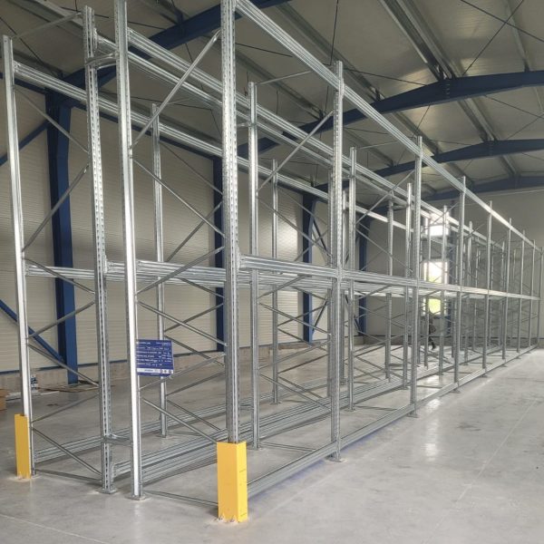 Sistem rafturi metalice clasic cu rigidizare centrală Superbuild 3